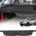 Powerty Retractable Cargo Cover for 2012-2016 Honda CRV, Canvas Texture Trunk Cover Privacy Screen Rear Security Shade for CR-V Accessories