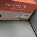 Easy Spirit womens HazelWedge Sandal (8.5 X-Wide, Black)