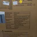 Flower Frail 57.5-62" Extra Wide Baby Gate for Doorways,30" Tall Double Lock Mechanism Metal Dog Gate Pressure MountAutomatic Closing Child Safety Gate,White