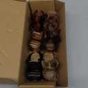 6 PCS Flower Hair Clips for Women, Hawaiian Flower Claw Clips for Thick Thin Hair, Cute Daisy Jaw Clips, Strong Hold Non Slip Hair Accessories for Girls Holiday Gifts (Tortoise, Black)