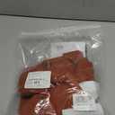 WIHOLL Lightweight Sweaters for Women Long Sleeve V Neck Knit Outfits with Decorative Buttons (Medium, Caramel)