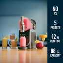 Ninja SLUSHi Frozen Drink & Slushie Machine with RapidChill Technology | 88 oz. Easy Fill Vessel | 5 Preset Programs | Make Margaritas, Frapps, & More | With Dishwasher Safe Parts | Black | FS301