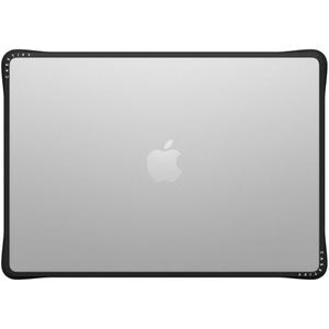 CASETiFY Impact MacBook Air 15" (M2-M4) Case [Cushioned Impact Corners/Scratch-Resistant/Anti-Slip Grip] - Clear Black