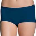 Fruit of the Loom Women's Beyondsoft Panties, Boyshort-Cotton Blend-6 Pack, 5 (S)