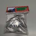 50 Count | for gutters with Perforated or mesh Gutter Guard | Clips | Hangers | to Hang Christmas Lights on gutters with Gutter Guard in Place | Clip | Made in USA