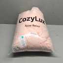 CozyLux Full Size Comforter Sets Blush Pink - 7 Pieces Bed in a Bag Full, Oeko-Tex Certified Bed Set, All Season Soft Bedding Set with Down Alternative Comforter, Sheets, Pillowcases & Pillow Shams