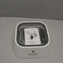 ELS PET Travel Bowl, No Spill, No Drip Slow Water Feeder/Dispenser for Dogs, Cats, 35oz/1L (Grey)