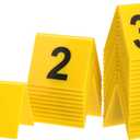 30 Pack Evidence Markers Crime Scene Markers Tents Evidence Number Cards Crime Scene Decorations Party Decorations for Kids Adults Detective Clue Game Halloween Props