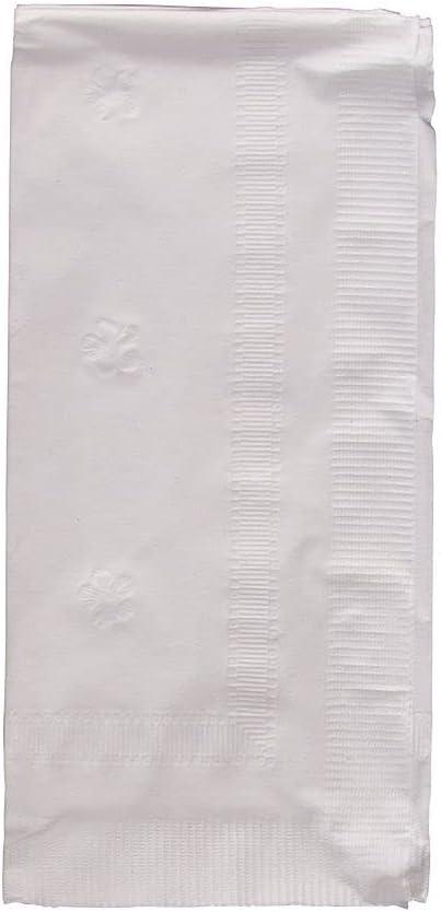 Nova Paper NOVA3000 1/8 Fold 2-Ply 15 x 17 Dinner Napkin - 3000/ CS