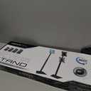 AboveTEK Security iPad Kiosk Floor Stand, Anti-Theft POS Tablet Stands for Retail Business, Height Adjustable Tablet Floor Stand, 360 Swivel Universal Locking Holder Fits 9.7"-13" iPads/iPad Pro/Air (Black)