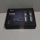 FIFINE UHF Dual Channel Wireless Handheld Microphone, Easy-to-use Karaoke Wireless Microphone System-K036