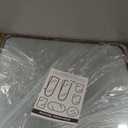 Delma Bathroom Vanity Mirror, Black Framed Bathroom Mirror for Over Sink, High-Definition Bathroom Mirror, Versatile Bathroom Vanity Mirror, Hangs Horizontally or Vertically(30x30, Black)