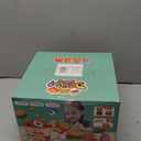 80 Pcs Pretend Play Food Toy for Kids Kitchen Aged 3 4 5, Fast Food Set with Storage Bucket, Pizza, Burger, Ice Cream, Hot Dog, Educational Birthday Toy Gift for Boys Girls