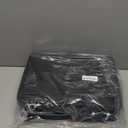 Gzcz Large Capacity Travel Makeup Train Case,Professional Cosmetic Bags for Women,Portable Makeup Brush Bag Organizer Storage with Adjustable Dividers and Shoulder Strap (Black)