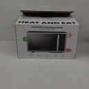 Chefman Countertop Microwave Oven 0.9 Cu. Ft. Digital Stainless Steel Microwave 900 Watt with 6 Presets, Eco Mode, Mute Option, Memory Function, Child Safety Lock, Kitchen, Home, Dorm Essentials