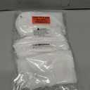 Kids School Socks Girls Knee High Socks Black White 3 Pairs (White, S)