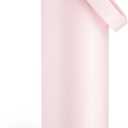 ENCOOL Insulated Water Bottle with Straw Stainless Steel Water Bottle, Leak-Proof, BPA-Free, Double Wall Vacuum Keeps Cold for 24 Hours for Sports, Travel, School (26 oz, Cotton Candy)