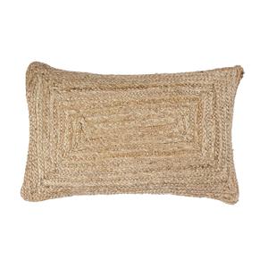Handmade Braided Natural Jute Cushion Cover for Home Bed Room Living Room Pillow Case Decor Use 2 Pcs  
16x24 Inch