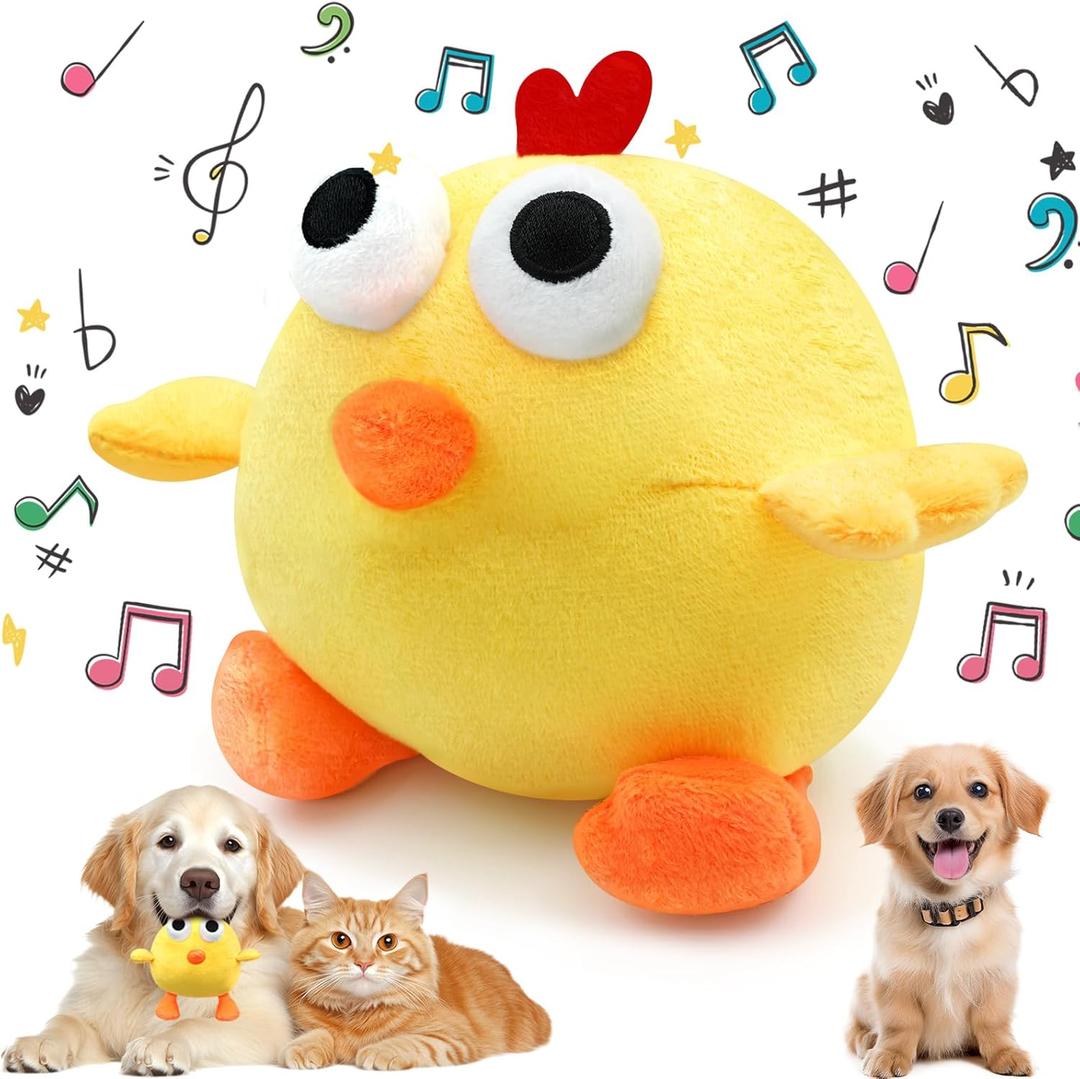 Dog Toys Ball, Interactive Dog Toys Squeaky Dog Toy for Small Medium Large Breed Puppy Yell