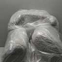 Comfy Toddler Chair, Snuggly Kids Armchair, Light Grey Teddy Bear