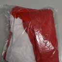 Asisca 2 Pack Jumbo Felt Christmas Stockings, 38 Inches Large Red and White Felt Christmas Stockings for Xmas Tree Fireplace Hanging Decor and Holiday Party Family Home Decorations