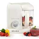 BEABA Babycook Solo 4 in 1 Baby Food Maker, Baby Food Processor Baby Food Steamer, Lrg Capacity 4.5 Cups 27 Servings in 20 Mins, Auto Steam Cooking, Puree Blender, White