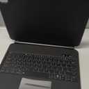 Keyboard Case for iPad Air 13 inch (M3 2025/ M2, 2024), iPad Pro 12.9 inch (3/ 4/ 5/ 6th Gen)，Magic-Style Magnetic – Floating Cantilever Stand – Backlit Keyboard Case with Multi-Touch Trackpad (Jet Black)