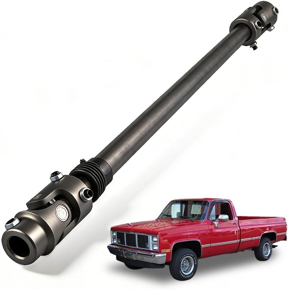 Telescopic Lower Steering Column Shaft, Compatible with 1988-2000 Chevy/GMC C/K Pickups, Suburban, Tahoe, Yukon, Replaces #14042690
