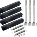 Direct Store Parts Kit DG101 Replacement for Charbroil Gas Grill Burners,Heat Plates and Crossover Tubes, for grill mode 461261508 461262006 463248108 463268008