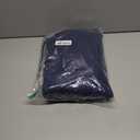 Luxurious Combed Cotton Waffle Weave Super Soft, Cozy Warm, Breathable, Stylish, All Season Thermal Blankets  (Navy, Twin)