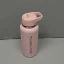 Gymreapers Insulated Water Bottle - Stainless Steel 32 Oz, 3 lids (Straw, Chug, Canteen), Double Walled Vacuum Insulation, Thermo Mug Cold Hot - Durable Powder Coated Finish