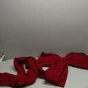 Extra Large Christmas Front Door Bow Decorations 27 x 78 Inch Giant Velvet Christmas Tree Topper Bow with Long Streamers Wreath Wall Decor for Home Xmas Room Holiday Porch(Burgundy)