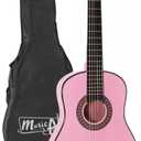 Music Alley MA-51 Classical Acoustic Guitar Kids and Junior Pink, Half Size