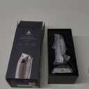 Andis 74055 Professional Corded/Cordless Hair & Beard Trimmer, Zero Gapped, Close Cutting Carbon Steel T-Outliner Blade, Grey