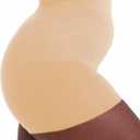 SHAPERMINT Tummy Control Shapewear - Body Shaper Tummy Control Boyshort, Body Shaper for Women, Plus Size Shapewear (Beige, L)