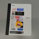 Five Star Composition Notebook, College Ruled Comp Book, Writing Journal, Lined Paper, Home School Supplies for College Students & K-12, 100 Sheets, 9-1/2" x 7-1/2", White (72490)