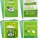 Hallmark Funny St. Patrick's Day Card Assortment (16 Cards with Envelopes) for Friends and Family