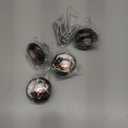 4 Pack Let It Snow Snowman Kitchen Cabinet Knobs Round Drawer Pulls Dresser Cupboard Door Handles