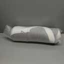 Cervical Neck Pillow for Side Sleepers  Cooling Contour Memory Foam Pillows Ergonomic Neck Support Adjustable Bed Pillows for Neck Comfort - Ideal Christmas Birthday Gift for Women Men (Grey)