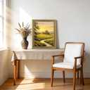 Frametory 14x18 Frame White Mat for 11x14 Picture Plexiglass Gold Color