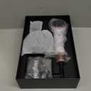 Hair Dryer, AI Smart 160000 RPM High-Speed Brushless Motor Plasma Ion AI Blow Dryer with Diffuser for Fast Drying, Professonal 4Temp/3Speed Thermo-Control Lightweight AI Hairdryer for Women Men Travel (White)