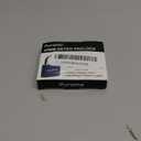 Puroma 2 Pack Keyed Padlock with 3 Keys Alike, 7/8 Inch Locker Lock 40mm Heavy-Duty Locks for Gate Fence Hasp Cabinet Toolbox School Gym Locker (Blue)