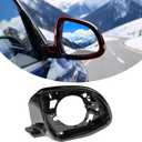 Compatible with BMW X3 G01 2018-2023/X4 G02 2019-2023/X5 G05 2019-2024/X6 G06 2020/X7 G07 2019-2024 Side Mirror Housing Frame Trim, Black Passenger Mirror Housing Frame Ring Cover for 51167468242