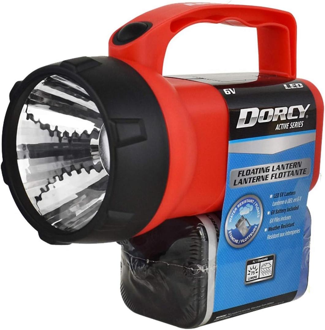 Dorcy 35-Lumen Floating Waterproof LED Flashlight Lantern, Assorted Colors (41-2081) (No Size) Dorcy 35-Lumen Floating Waterproof LED Flashlight Lantern, Assorted Colors (41-2081) (No Size)