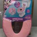 Bright Starts Disney Junior Princess My Size Potty Training Toilet, Toddler Potty Chair with Flushing & Cheering Sounds, Removable Seat with Splash Guard & Handles, Ages 18+ Months, Up to 50 lbs