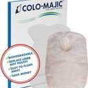 Colostomy Liners 100-Count Ostomy Pouch Covers Biodegradable Liners for Colostomy Bags Professional Colostomy Supplies Leakproof and Flushable (Medium)