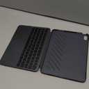 ESR for iPad Air 11" (M3/M2) & 10.9" (5th/4th Gen) Case with Keyboard, Magnetic Detachable Keyboard, Portrait/Landscape Modes, Large Click-Anywhere Trackpad, Backlit Keys, Shift Series, Dark Gray