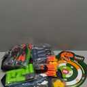 2 Pack Bow and Arrow for Kids, LED Light Up Archery Set with 24 Suction Cup Arrows, 1 Standing Target, 6 Score Targets & 2 Quiver, Indoor Outdoor Sport Gifts for Boys Girls Ages 4-8