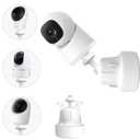 Adjustable Baby Monitor Wall Mount Stand Holder Compactible for eufy Security E30 / E220 / C220 /E21/ E110 / C2110 / T8417/ T8354/ T8300 /Baby Camera Flexible Clip clamp Mount Stand