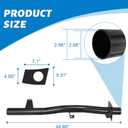 Rear Fuel Tank Support Crossmember Compatible with 2007-2014 Chevy Silverado 1500 & GMC Sierra 1500
